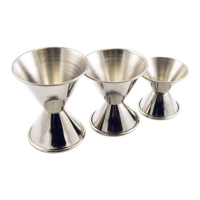 Buy 3PCS Double Jigger & Cocktail Jiggers Stainless Steel 1 Ounce