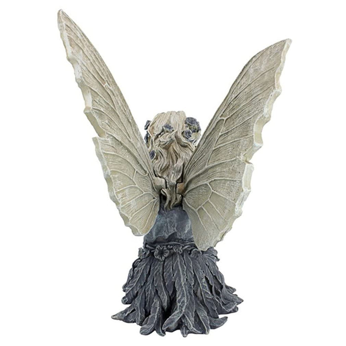 Sitting Fairy Statue & Angel Garden Sculptures - Antique Resin Angel Craft, Home Table Ornaments, Garden Lawn Yard Art Porch Patio Outdoor Decorations