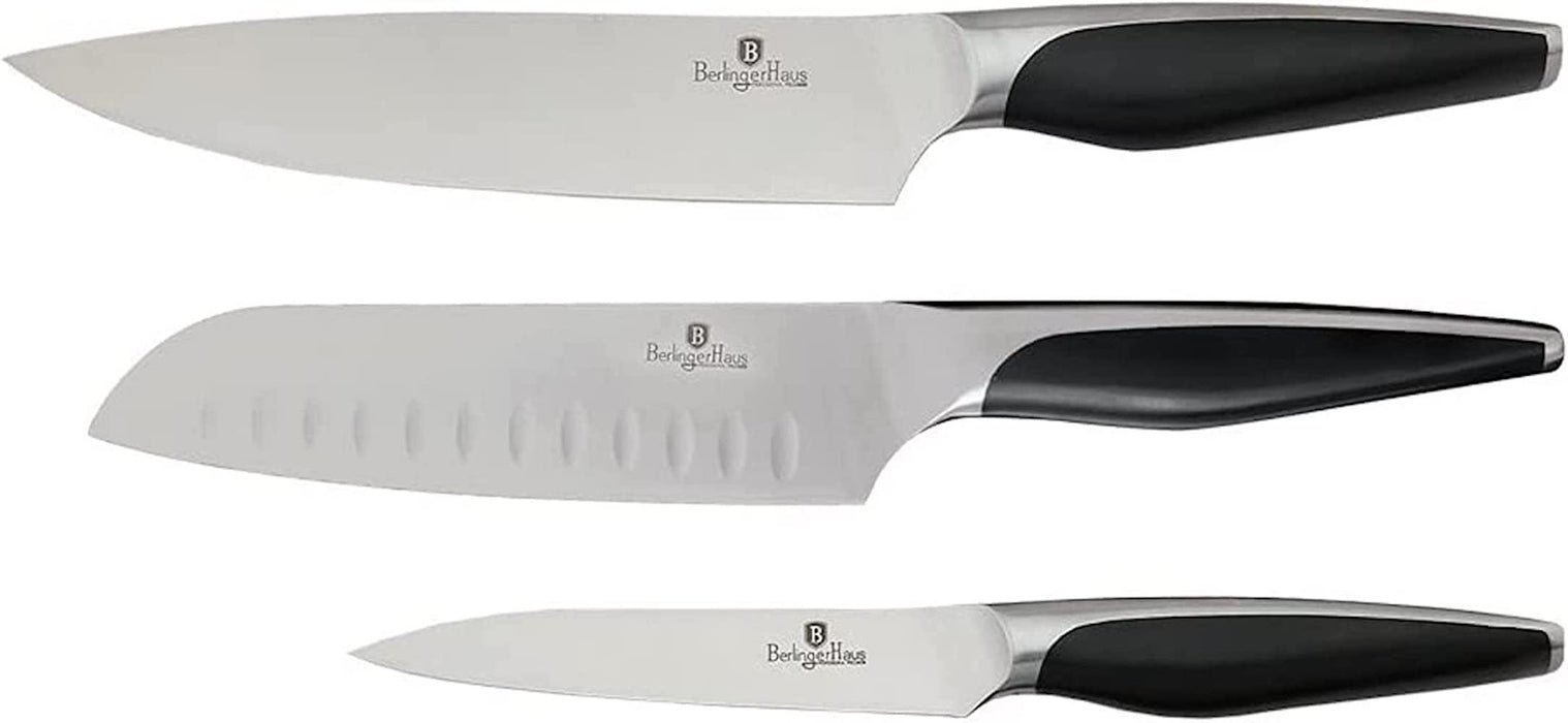 8-Piece Kitchen Knife Set with Acrylic Stand - Berlinger Haus US