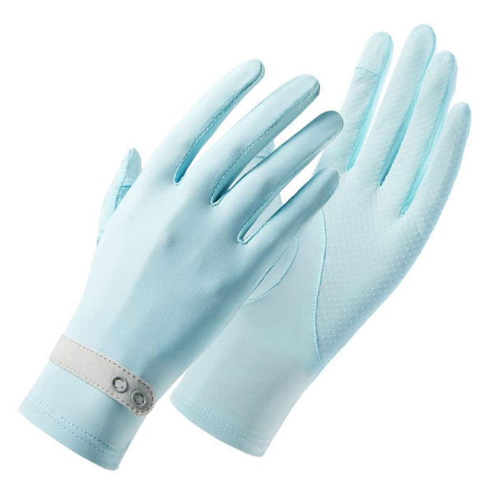 CURELIX UV Sun Protection Gloves for Women, Fullfinger Touchscreen