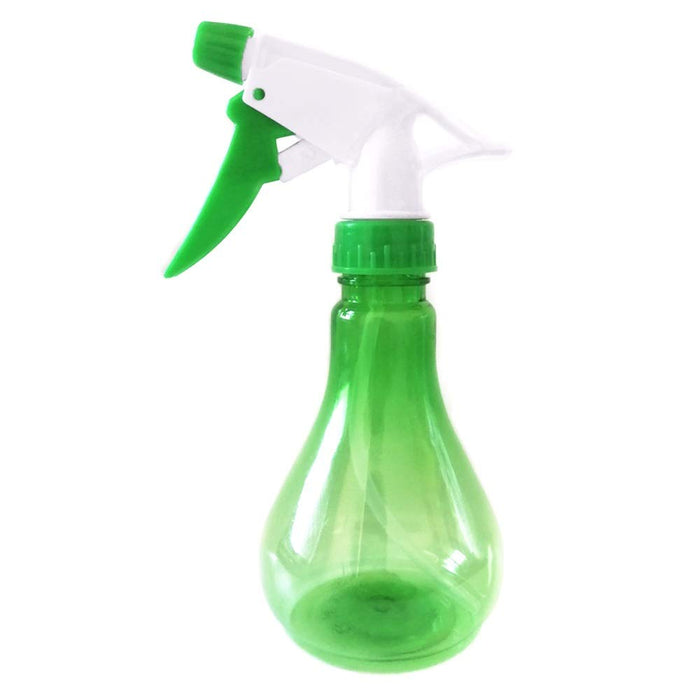Avenoir Mister Spray Bottle, 8.3oz/250ml Adjustable Plastic Spray Storage Container for Hair, Plant and Home Cleaning, Green