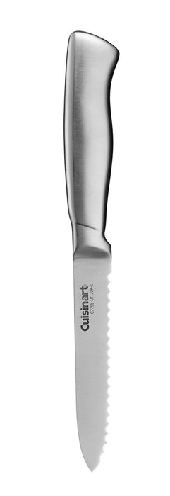 Cuisinart 15 Piece Kitchen Knife Set with Block, Cutlery Set, Hollow  Handle, C77SS-15PK