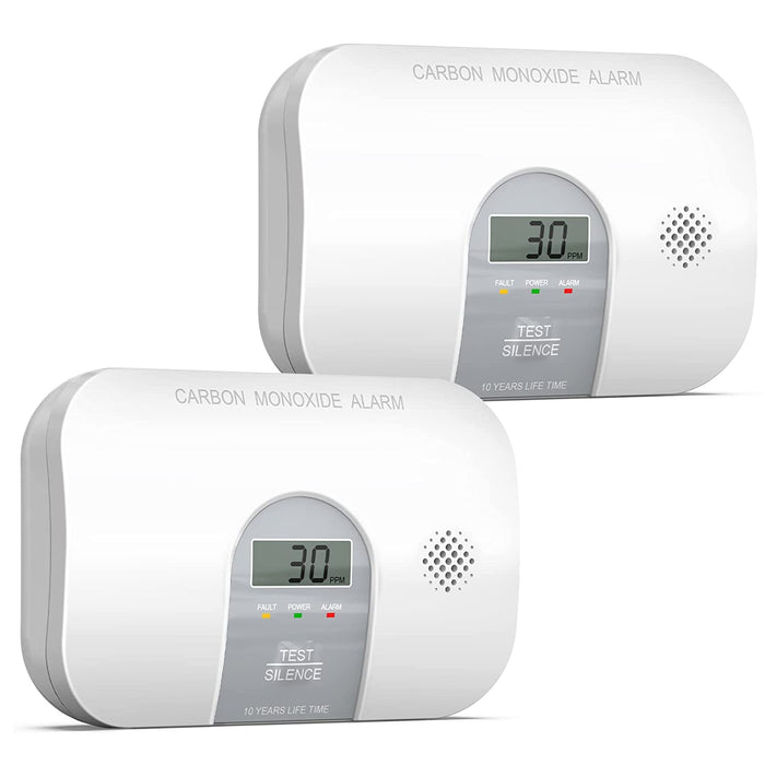 First Alert CO710 10 Year Carbon Monoxide Alarm, Temperature & Digital  Display