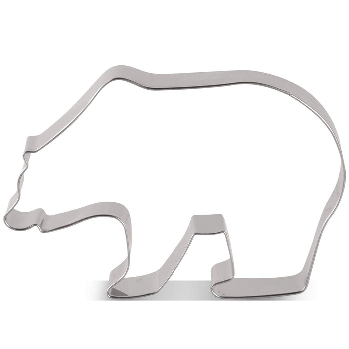 LILIAO Teddy Bear Cookie Cutter for Baby Shower - 2.7 x 3.9 inches -  Stainless Steel