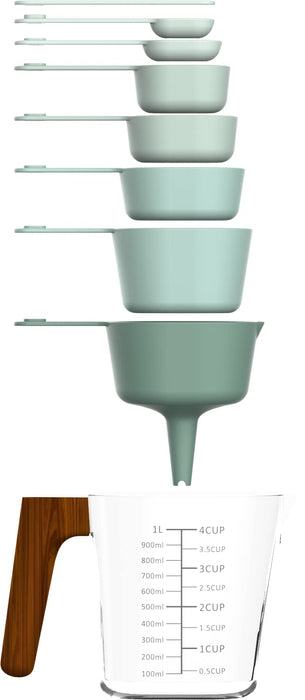 Phantom Chef Nested Measuring Cups & Measuring Spoons Set (9 Pieces Se —  CHIMIYA