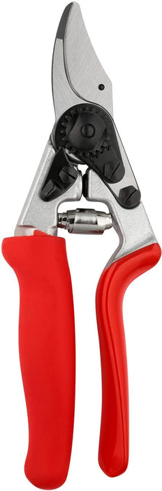 Felco Pruning Shears (F 12) - High Performance Swiss Made One-Hand Garden Pruner with Steel Blade