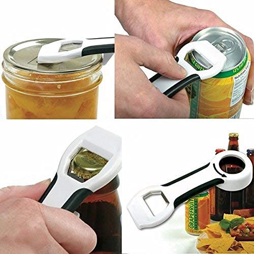 Easy Open, Easy Twist Multifunctional Jar And Bottle Opener With Silicone  Grip