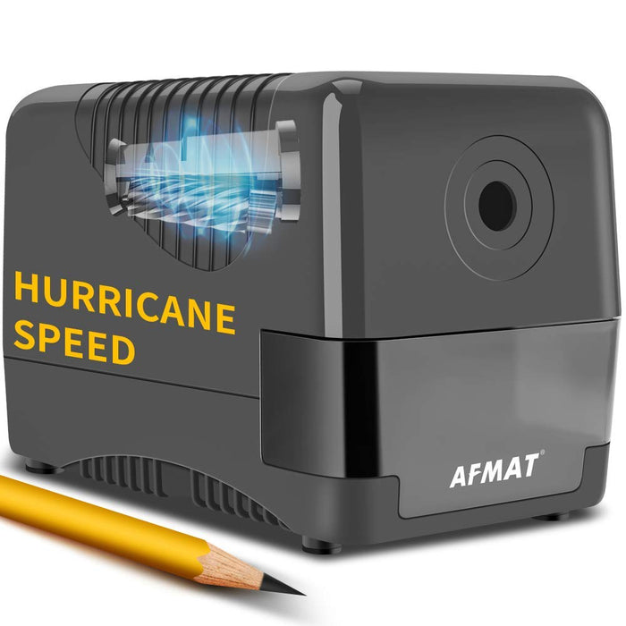 AFMAT Electric Pencil Sharpener  Plug in Heavy Duty Classroom Plug fo