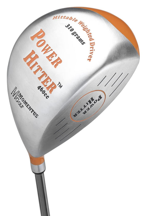 MOMENTUS Power Hitter 310 Weighted Golf Driver - Weighted Golf Club to Increase Golf Shot Distance - Ideal Driving Range Golf Club - Weighted Golf Swing Trainer - Golf Practice Equipment (Right Hand)