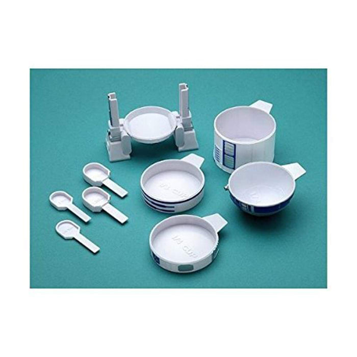 Measuring Cups and Spoons Set: Includes 4 stainless steel heavy