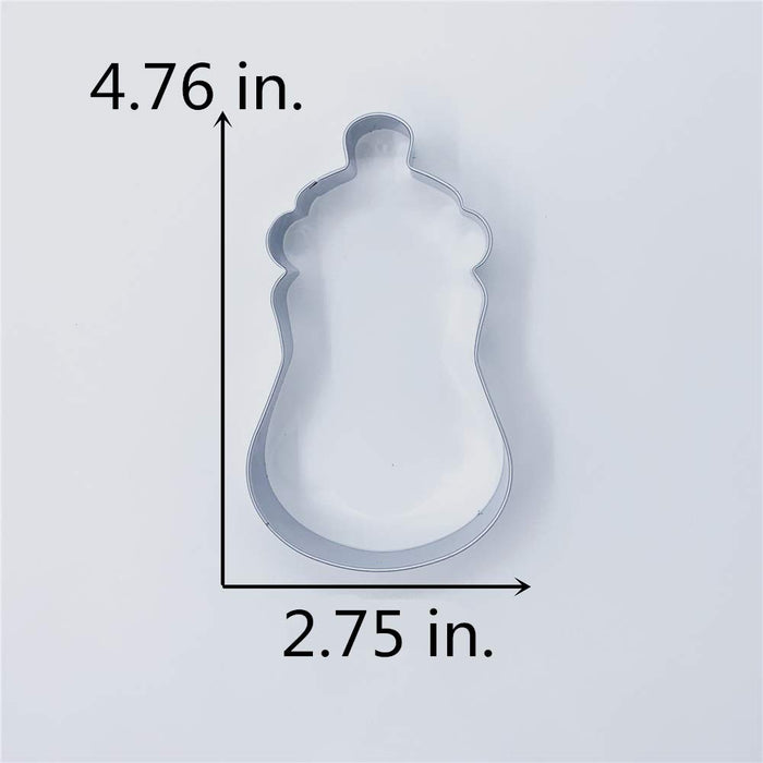 LILIAO Teddy Bear Cookie Cutter for Baby Shower - 2.7 x 3.9 inches -  Stainless Steel