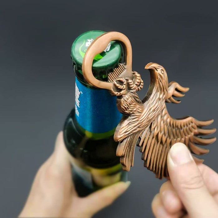 Eagle bottle opener, beer bottle opener, refrigerator magnetic bottle opener, creative decorative bottle opener, eagle lovers