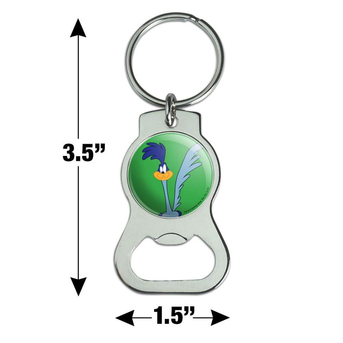 GRAPHICS & MORE Looney Tunes Road Runner Keychain with Bottle Cap Opener