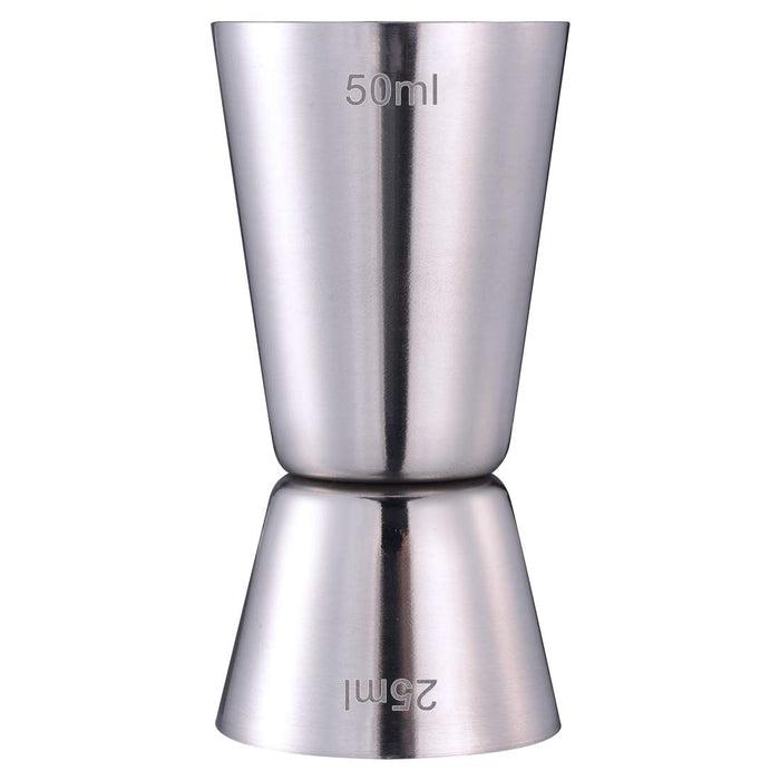 Stainless Steel Double Head Cocktail Jigger Professional Bartender Cocktail  Measuring Gadget Tool Cup