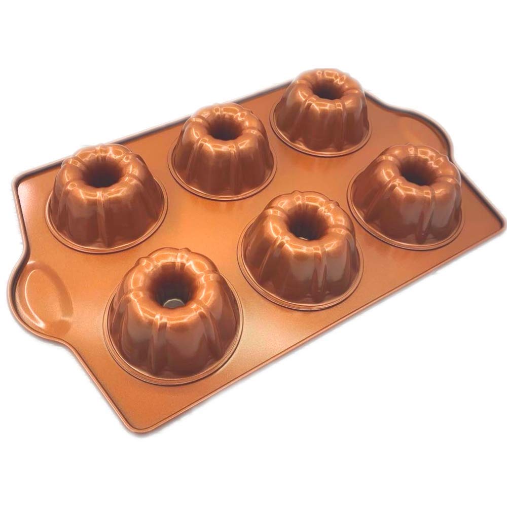 Webake Non-stick 24-Cavity Heavy Gauge Bite Size Inch Mini Donut Pan f