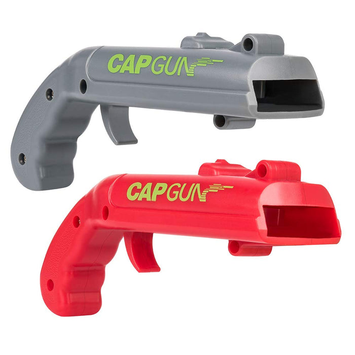 MIMIVIVA Cap Gun Bottle Opener [2 in 1 Pack], Beer Bottle Cap Gun Toy Gun, Bottle Cap Shooter Launcher, Creative Cap Gun Toy