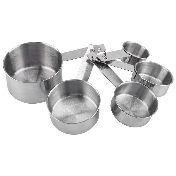 Measuring Cup Set, 5pcs Stainless Steel Non-Toxic Odorless