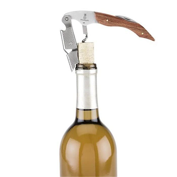 [2 Pack] Pineapple Professional Waiters Corkscrew Wine Key Bottle Opener with Foil Cutter, Wine Bottle Opener for Waiters, Server