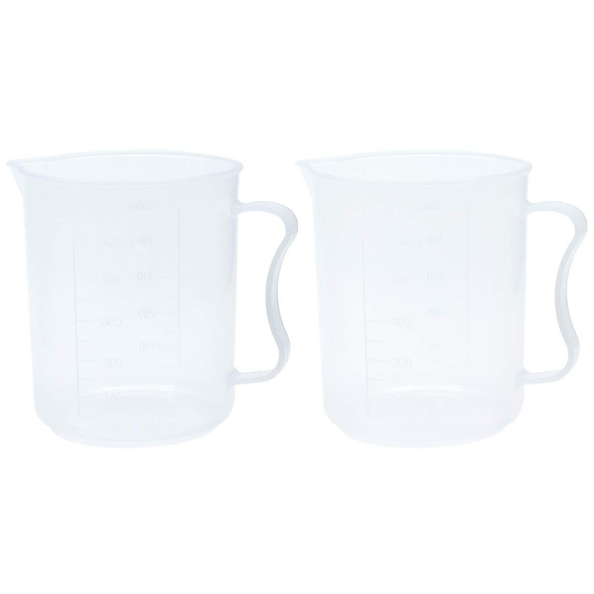 SUPVOX 50 Pack 100ml Plastic Graduated Cups, Transparent Scale