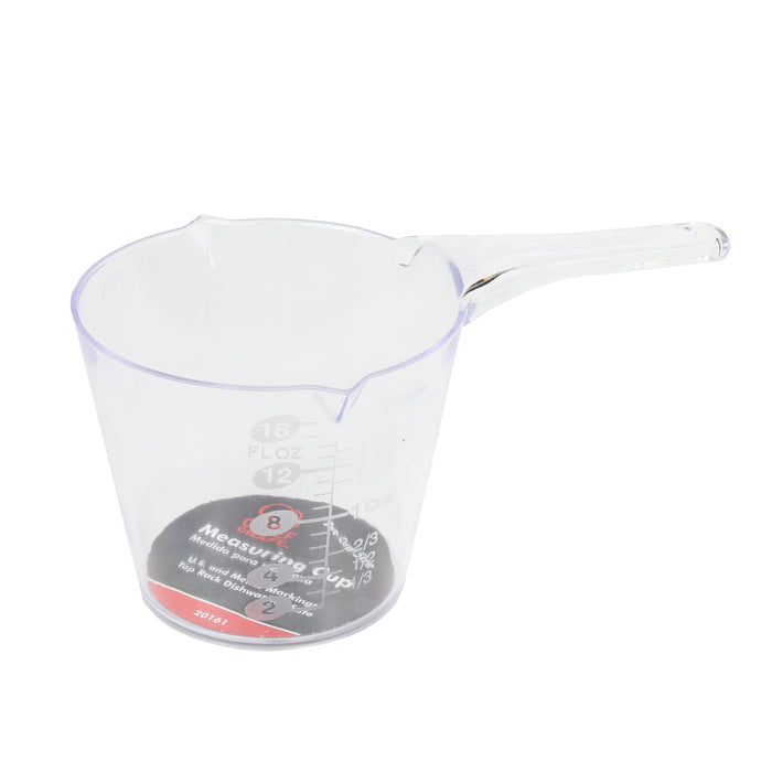 Chef Craft Select Plastic Measuring Cup, 2 Cup Capacity, Clear
