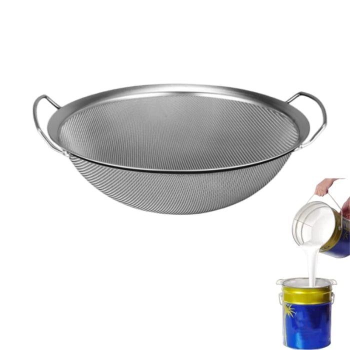 Paint Strainer Mesh Stainless Steel Paint Emulsion Honey Funnel Filter —  CHIMIYA