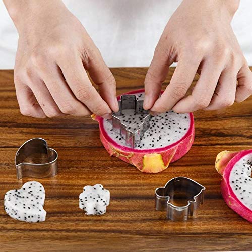 Beyond 280 Daily Use and Christmas Cookie Biscuit Cutters Set, Cute Mini Stainless Steel Shapes for Baking
