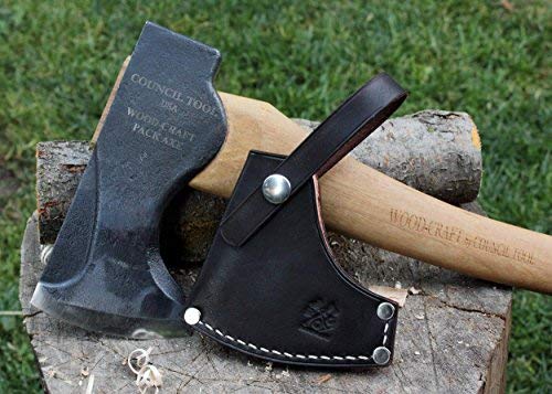 2 lbs. Wood-Craft Pack Axe, 24 in. Curved Handle, Mask – Council Tool