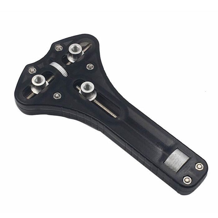 joystar Watch Repair Tool Wrench 3 point Plastic Handle Case Opener Black (SHORT)
