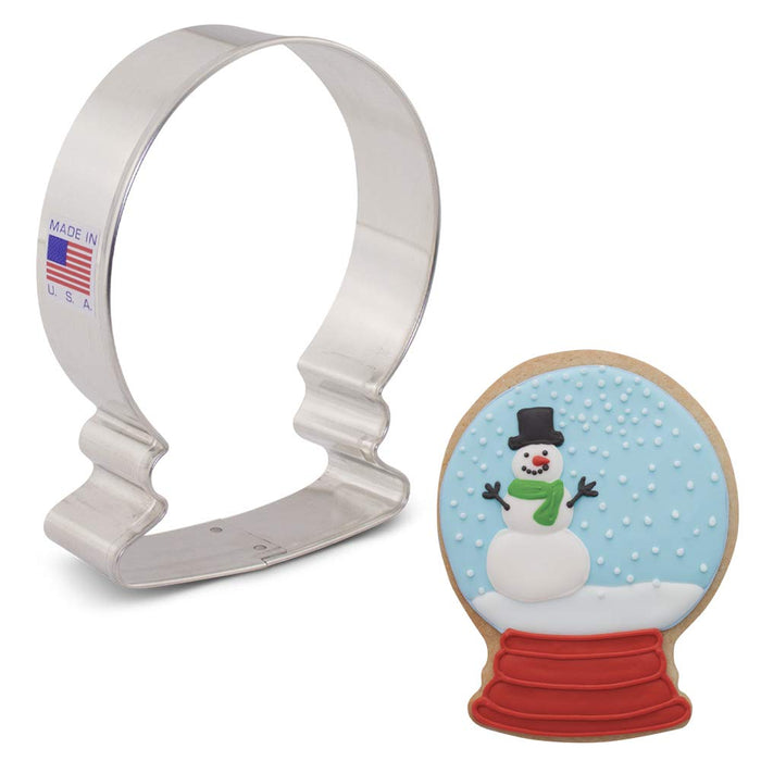 Ann Clark Cookie Cutters Winter Snow Globe Cookie Cutter, 4"