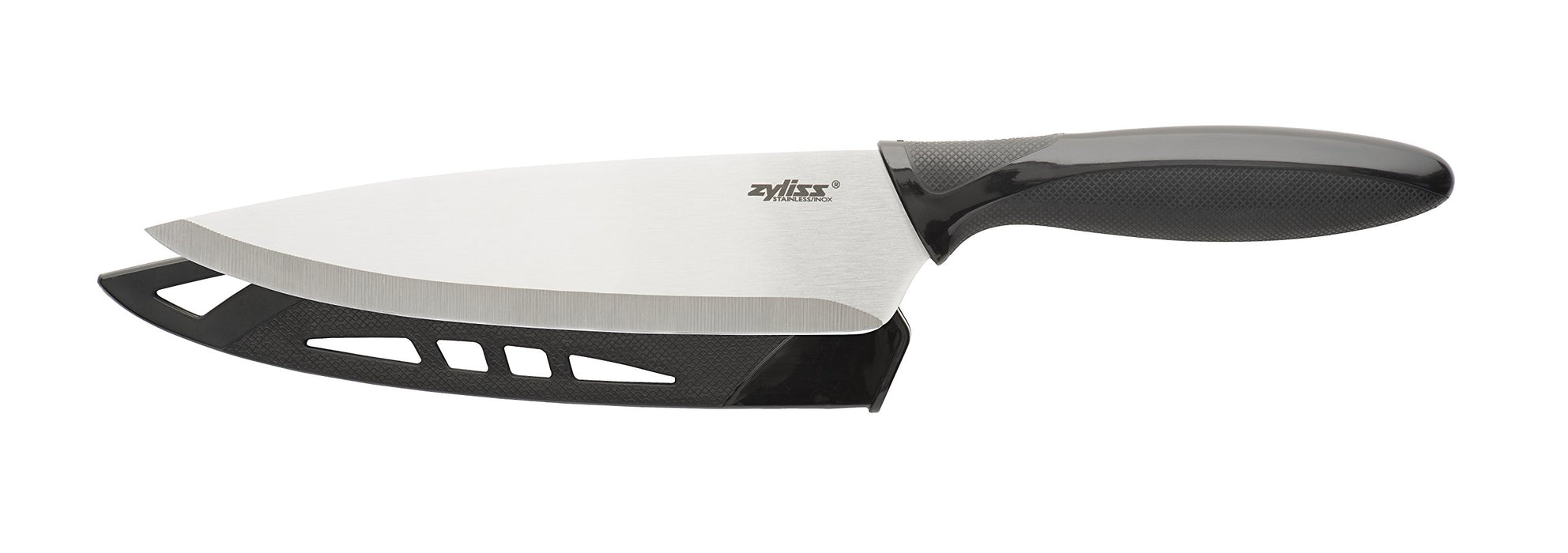 Zyliss ZYLISS Chef's Knife with Sheath Cover, 7.25-Inch Stainless