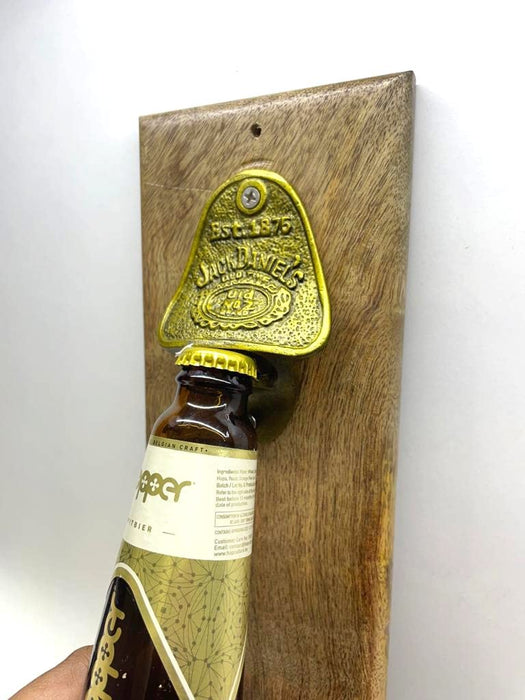 Frescorr - Wall Mounted Bottle Opener Rustic and Antique Farmhouse with Screws - 1 pack (Antique)