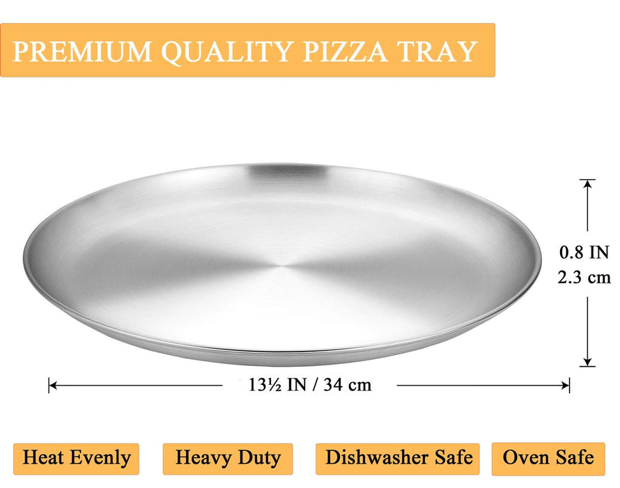 Heavy Gauge Metal Round Pizza Pan