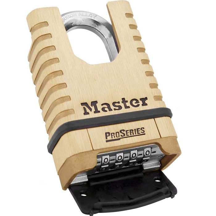 Master Lock 1175LHSS ProSeries Set Your Own Combination Lock, 2-1/4 Wide,  Brass
