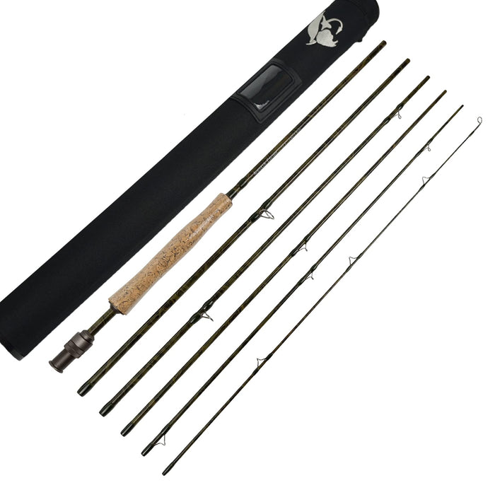Aventik Voya Fly Fishing rods Best Value 6 Pieces Travel Rods 8'9