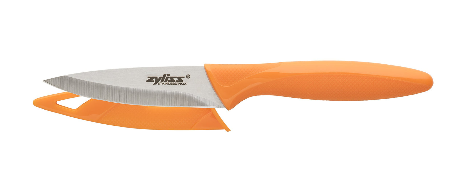 Zyliss Utility Paring Kitchen Knife with Sheath Cover - Stainless
