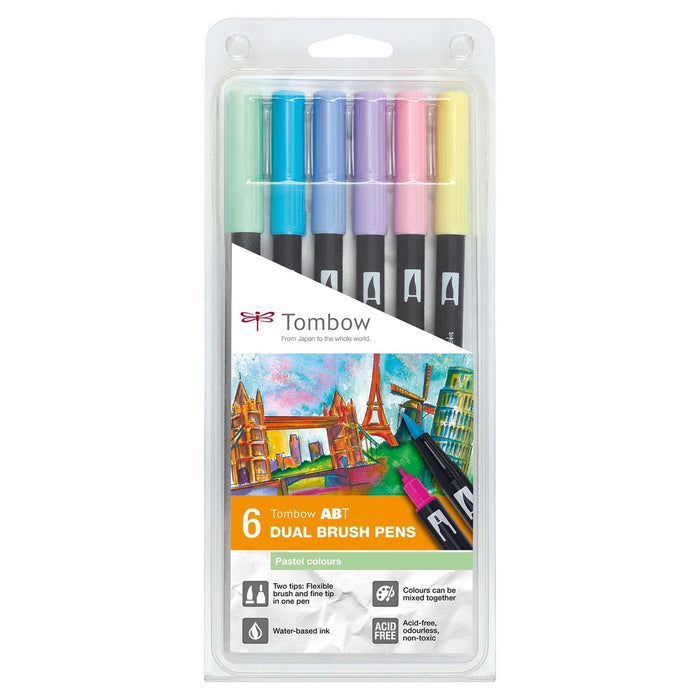 Japan Tombow ABT Soft Brush Pen Art Markers Set Professional