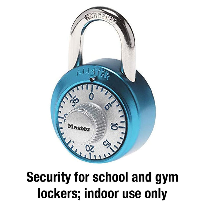 Master Lock Combination Locker Lock, Combination Padlock for Gym and School  Lockers, Colors May Vary - Combination Padlocks 