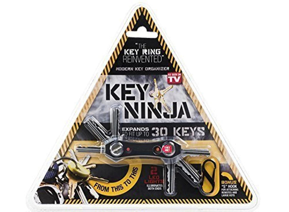 Key Ninja - Organize Up To 30 Keys, Dual LED Lights, Built In Bottle Opener (NOW IMPROVED)