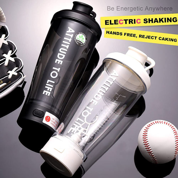 20 oz Electric Protein Powder Shaker Bottles Portable Vortex Hand Mixe —  CHIMIYA