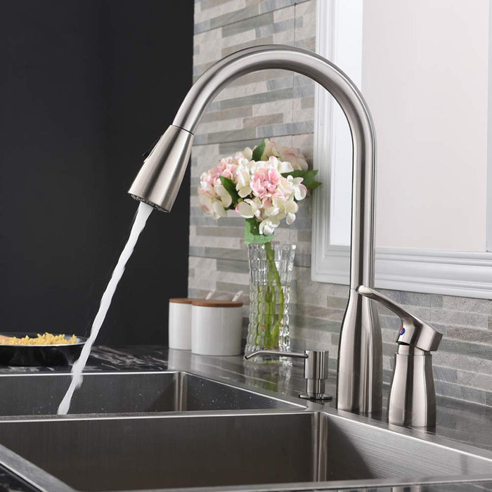 Hotis Kitchen Faucets For Sink 3 Hole