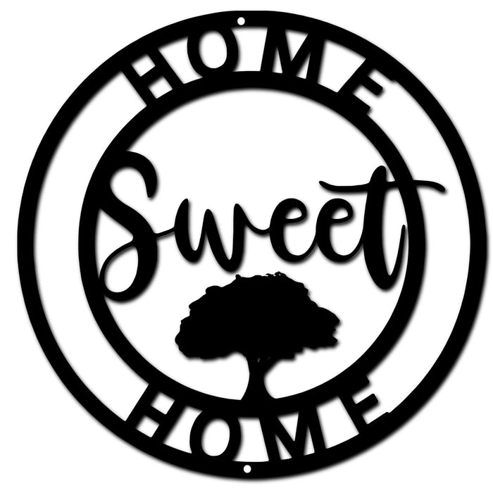 KFK Housewarming s Metal Wall Art Home Sweet Home Sign,s for House Owner, House Warming Present for Home, Christmas s for House