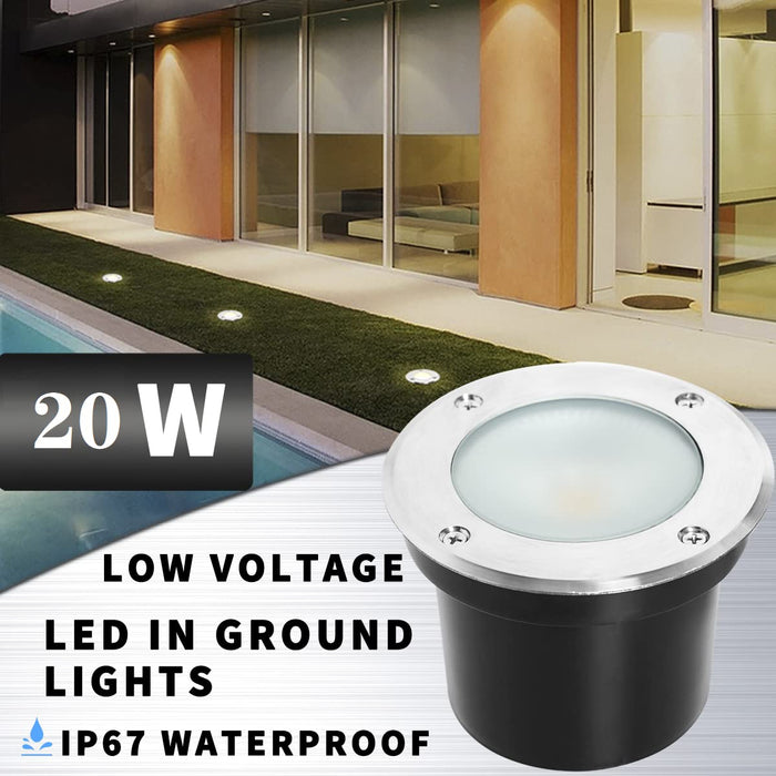 4pcs 1W Led Low Voltage Landscape Lights with Wire Connectors, Outdoor —  CHIMIYA