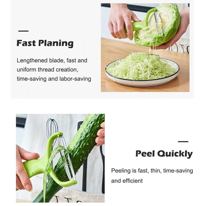 Ruifaya Cabbage Shredder,Vegetable Cutter Cabbage Slicer,Stainless Steel Fruit Vegetable Potato Peeler Cabbage Graters