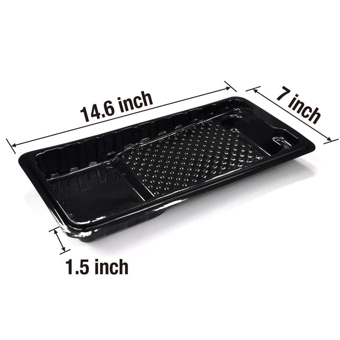 12 Pack 4 Inch Paint Tray Pans with Liners for Rollers, Disposable, Ri —  CHIMIYA