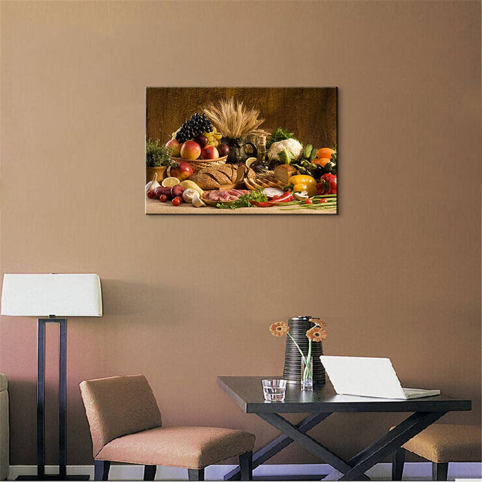 Mistyefly Kitchen Pictures Wall Decor Colorful Fruit Wall Art Kitchen Wall Art Dining Room Wall Art Dining Room Art Wall Decor
