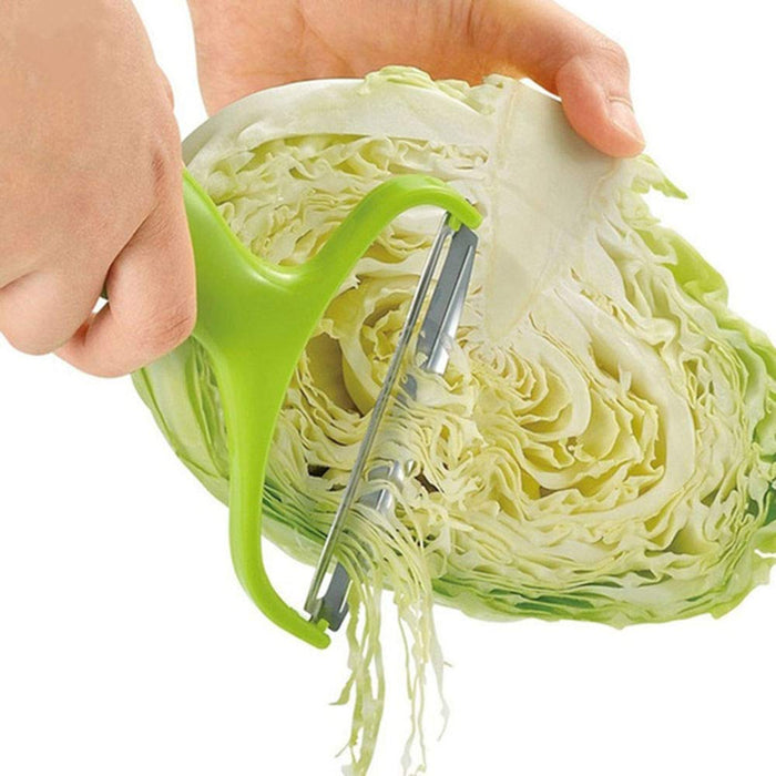 Zonster 1pc Cabbage Grater Slicer Potato Peeler Vegetable Cutter Salad Maker Stainless Steel Fruit Peelers Zesters
