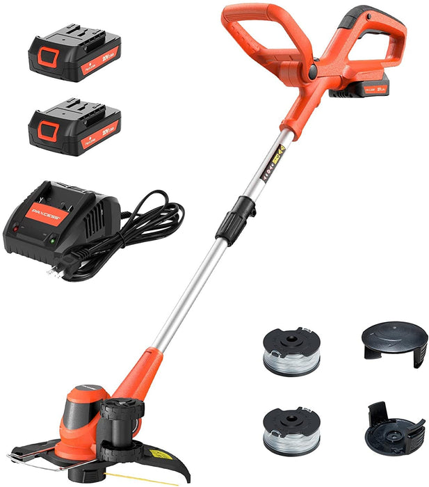 PAXCESS Cordless String Trimmer/Edger, 20V 10-Inch Weed Eater with 2Pc —  CHIMIYA