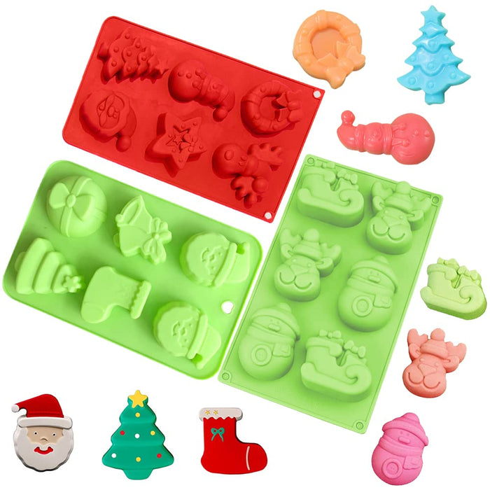 1 Cavity 3D Christmas Tree Silicone Soap Mold Soap Mold Silicone Molds  Christmas Tree Ice Mold Tree Mold Christmas Tree Candle Mold 