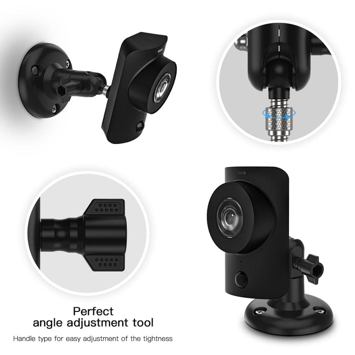 Koroao Mount Compatible with SimpliSafe Camera, 360 Degree Adjustable Wall Mount for SimpliSafe Security Camera (1-Pack)