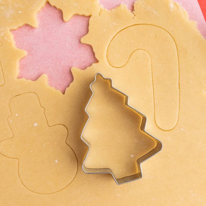 Cookie Cutter Kingdom - Christmas Cookie Cutters - 8 Piece Set - Holiday Shapes - Gingerbread, Christmas Tree, Snowflake Mitten